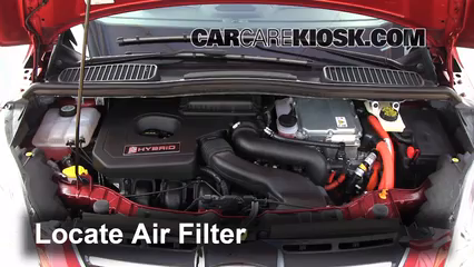 2013 Ford C-Max Hybrid SEL 2.0L 4 Cyl. Air Filter (Engine) Replace
